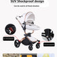 3 in 1 Luxury Travel System Baby Pram 360 Degree Rotation